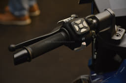 All the functions on the dash are controlled through the switches on the left-hand side switch cube.